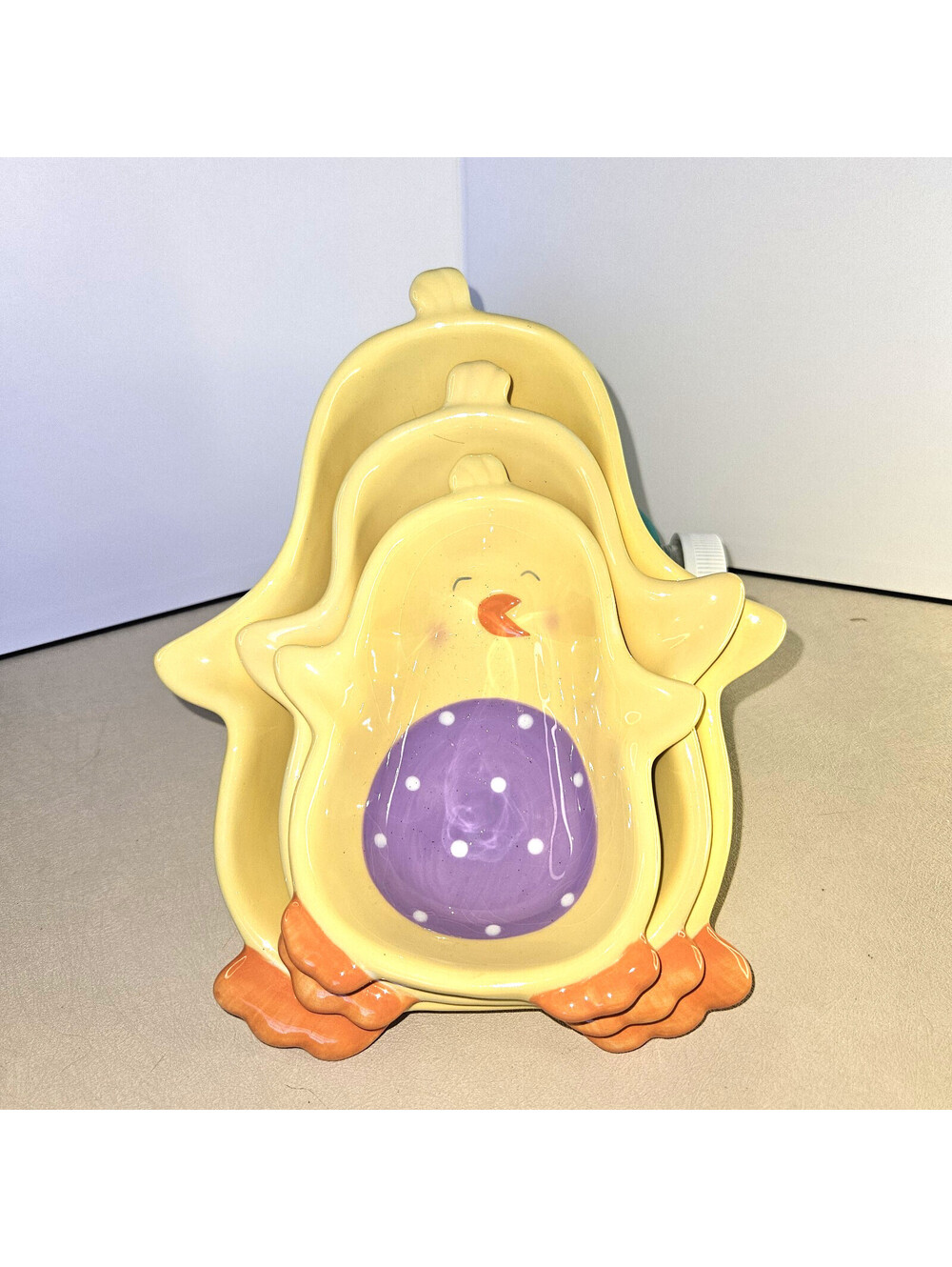 Nesting Bowls Blossom And Bloom Yellow Chicks